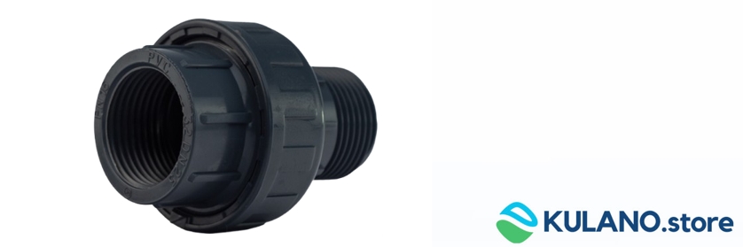 PVC Verschraubung IGxAG